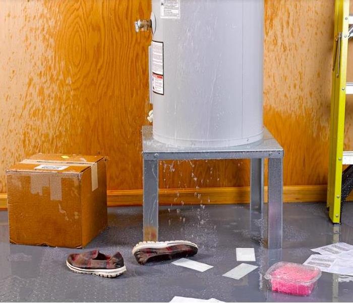 hot water heater leaking